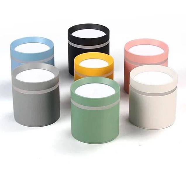 Surface-Mounted Colorful Cylindrical Downlights LED Ceiling Downlights