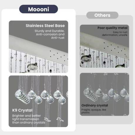 Elegant Rectangular Raindrop Crystal Chandelier Chandeliers Elegant Rectangular Raindrop Crystal Chandelier Chandeliers
