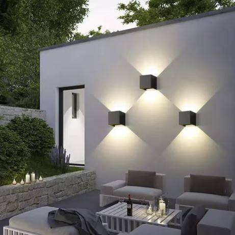 Light Beam Adjustable Up/Down Wall Light Exterior Wall Lamps Outdoor Landscape Lightings Wall Lamps (Indoor)
