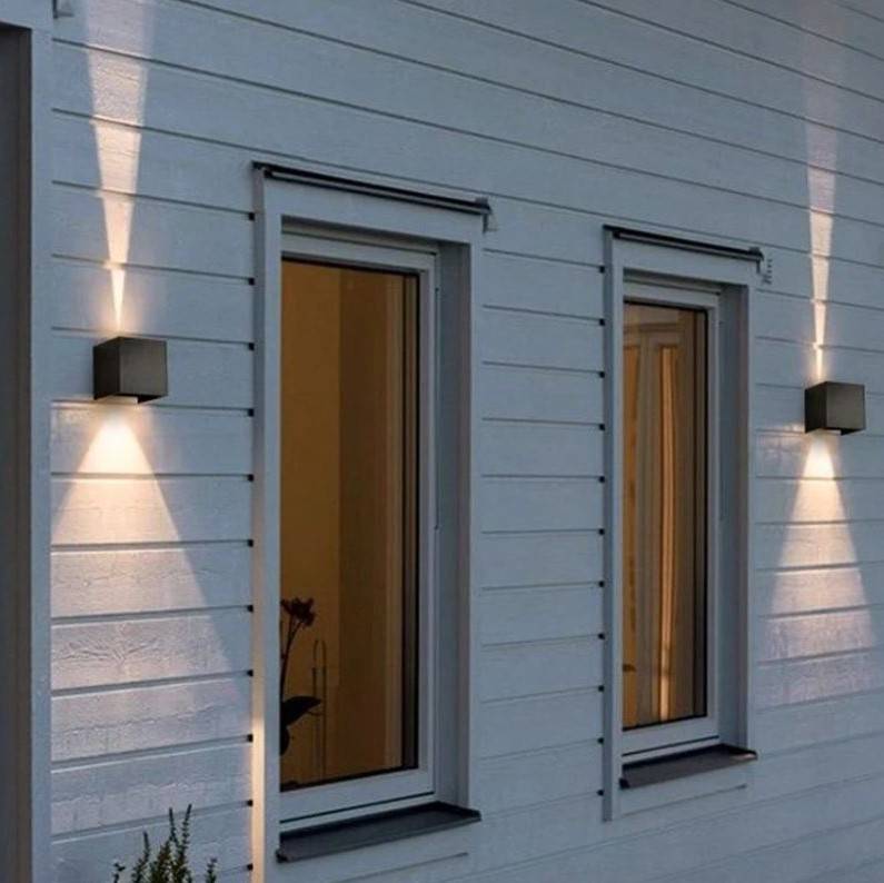 Light Beam Adjustable Up/Down Wall Light Exterior Wall Lamps Outdoor Landscape Lightings Wall Lamps (Indoor)
