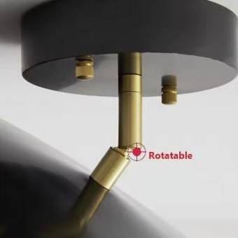 Angle Adjustable Semi-Flush Mount LED Ceiling Lights LED Ceiling Downlights Angle Adjustable Semi-Flush Mount LED Ceiling Lights LED Ceiling Downlights