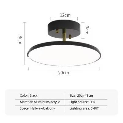 LCL010 Black 20cm