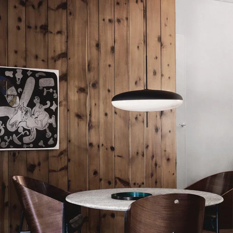 Nordic LED Pendant Light Flying Saucer Design Lamp For Bedroom Living Room Bar Cafe Office Indoor Simple Home Decorative Fixture Vanity Lights
