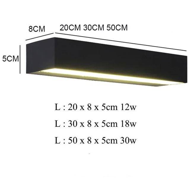 Outdoor Rectangular LED Porch Wall Light Exterior Wall Lamps Outdoor Landscape Lightings Wall Lamps (Indoor) Outdoor Rectangular LED Porch Wall Light Exterior Wall Lamps Outdoor Landscape Lightings Wall Lamps (Indoor)