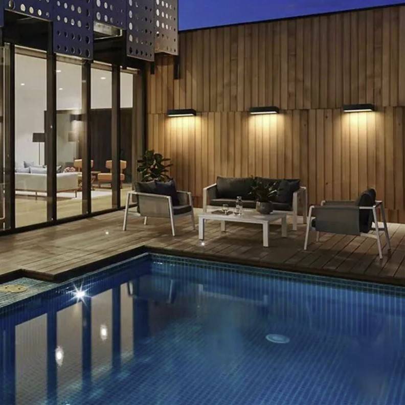 Outdoor Rectangular LED Porch Wall Light Exterior Wall Lamps Outdoor Landscape Lightings Wall Lamps (Indoor) Outdoor Rectangular LED Porch Wall Light Exterior Wall Lamps Outdoor Landscape Lightings Wall Lamps (Indoor)