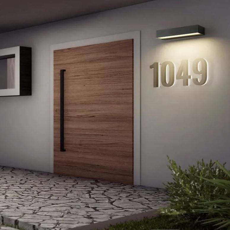 Outdoor Rectangular LED Porch Wall Light Exterior Wall Lamps Outdoor Landscape Lightings Wall Lamps (Indoor) Outdoor Rectangular LED Porch Wall Light Exterior Wall Lamps Outdoor Landscape Lightings Wall Lamps (Indoor)