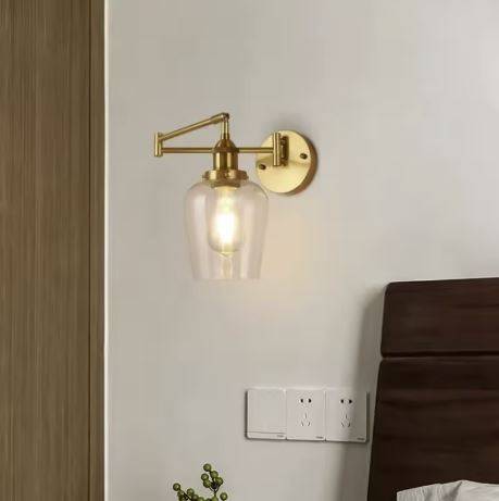 Vintage Swing Arm Bedside Wall Lights Wall Lamps (Indoor) Vintage Swing Arm Bedside Wall Lights Wall Lamps (Indoor)