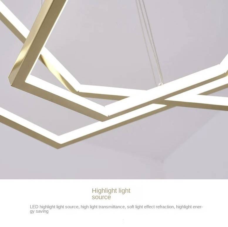 Multi Hexagonal Rings Pendant Chandelier Chandeliers Multi Hexagonal Rings Pendant Chandelier Chandeliers