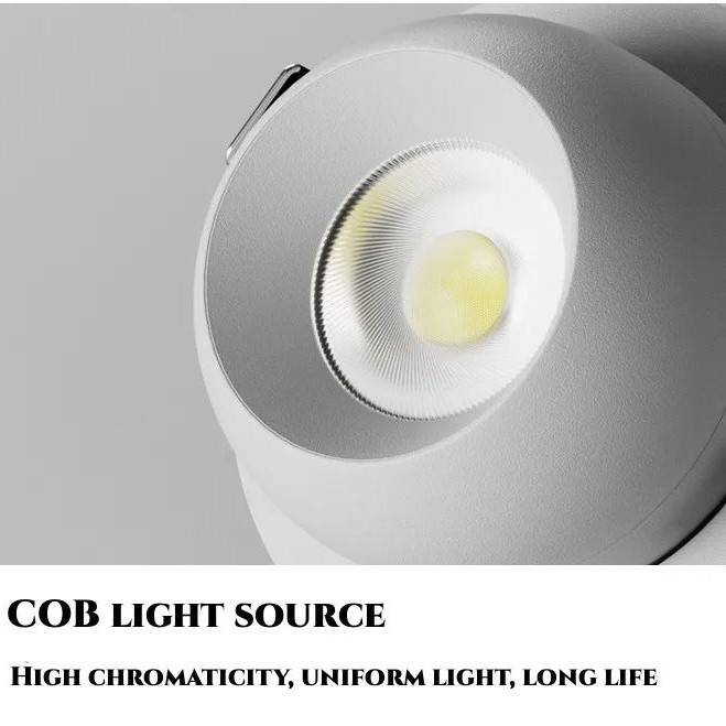 Spherical Angle Adjustable Spotlights LED Ceiling Downlights