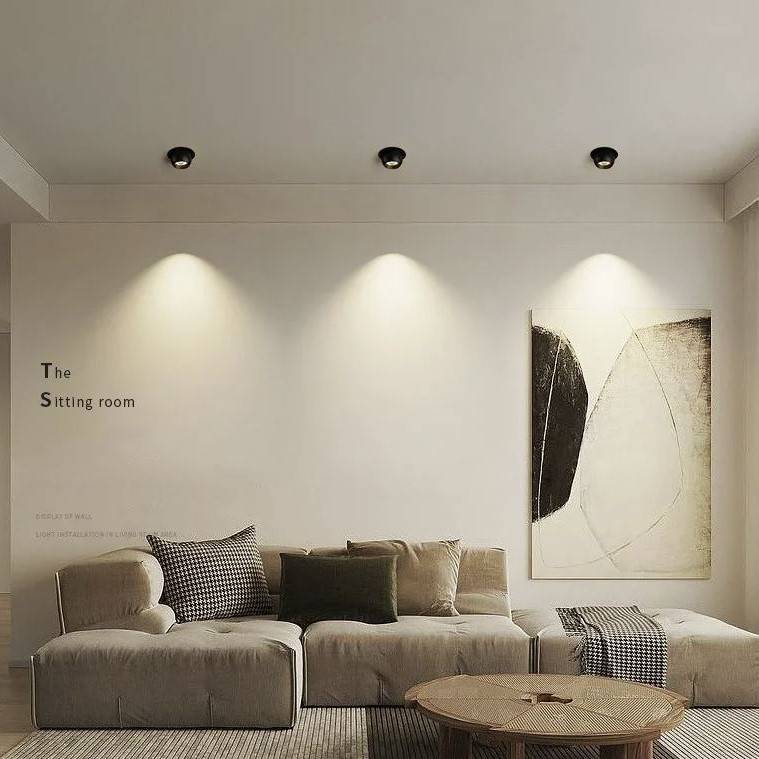 Spherical Angle Adjustable Spotlights LED Ceiling Downlights