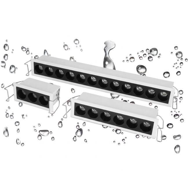 Waterproof Multi LED Recessed Linear Downlights  LED Ceiling Downlights