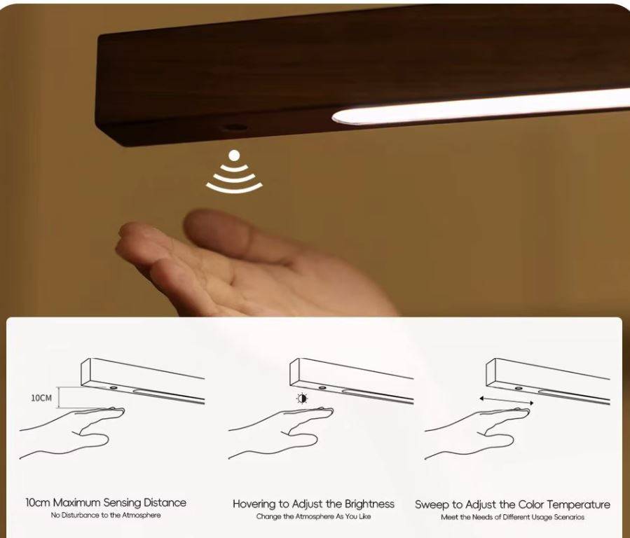 Sensor Controlled Linear Wooden Pendant Light Chandeliers Pendant Lights Sensor Controlled Linear Wooden Pendant Light Chandeliers Pendant Lights