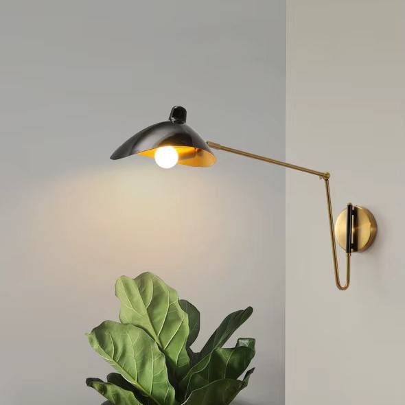 Adjustable Retro Long-Swing Arm Wall Lamp Wall Lamps (Indoor)