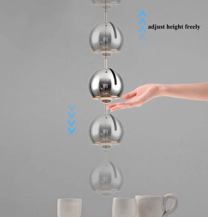 Angle Adjustable Globe Pendant Light Pendant Lights