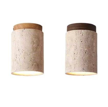 Flush Mount Stone Ceiling Lights LED Ceiling Downlights