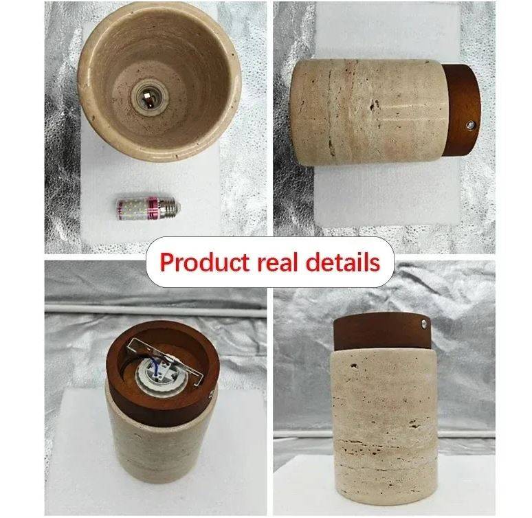 Flush Mount Stone Ceiling Lights LED Ceiling Downlights