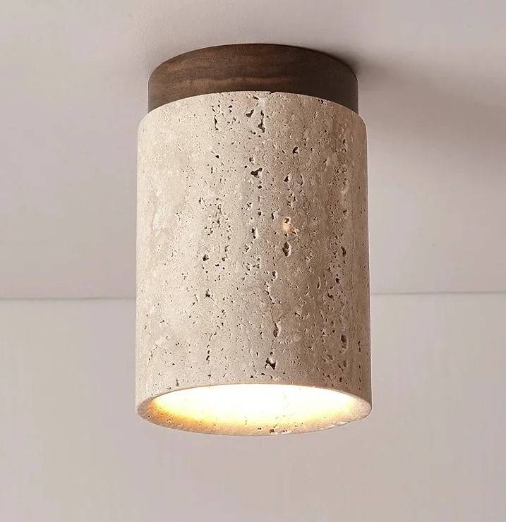 Flush Mount Stone Ceiling Lights LED Ceiling Downlights