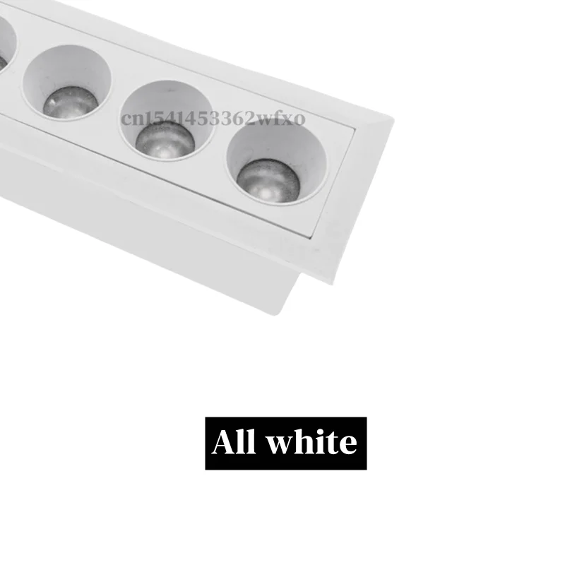 All white