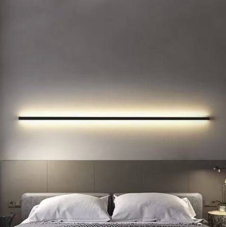 Long Strip Bedside Wall Light Wall Lamps (Indoor)
