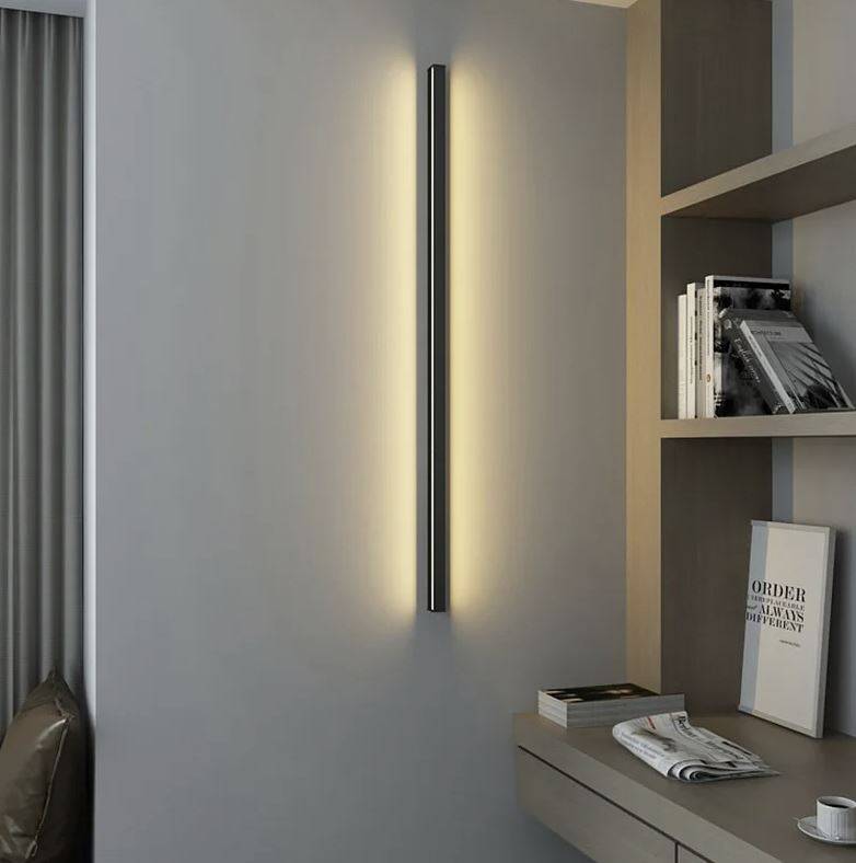 Long Strip Bedside Wall Light Wall Lamps (Indoor)