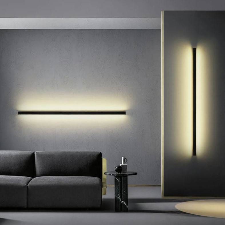 Long Strip Bedside Wall Light Wall Lamps (Indoor)