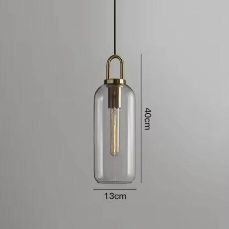 13cm Clear Glass