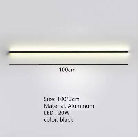 100cm-Black