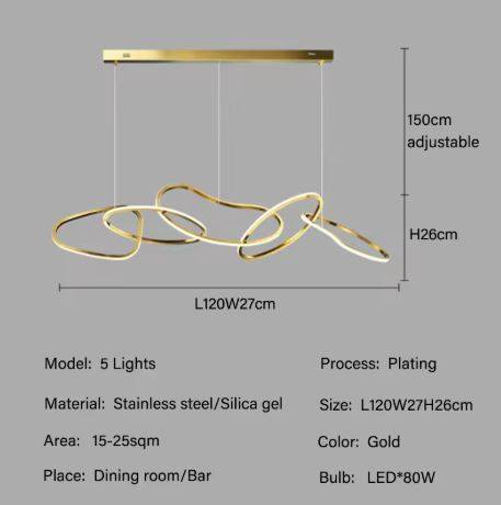 5 light Gold
