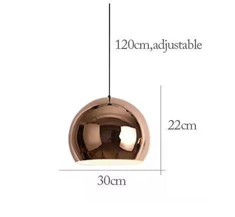 Rose gold A Dia30cm