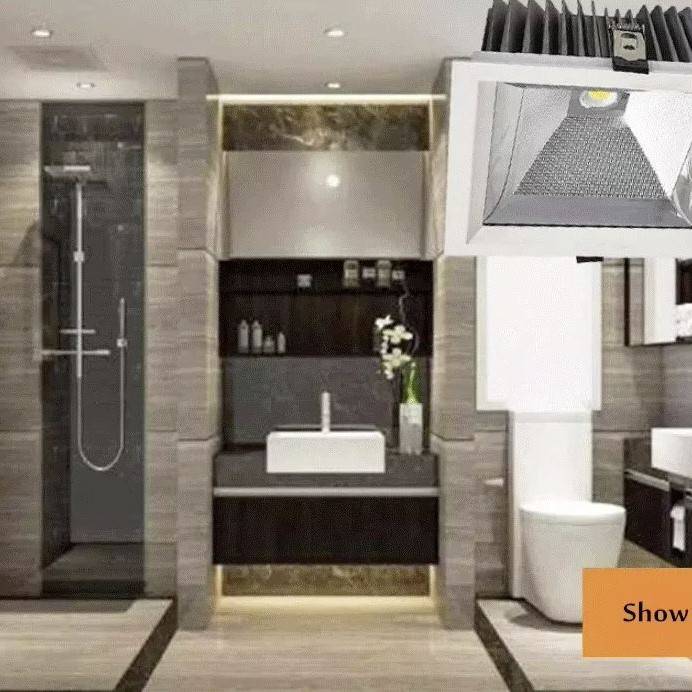 Recessed Waterproof Downlight For Bathroom LED Ceiling Downlights