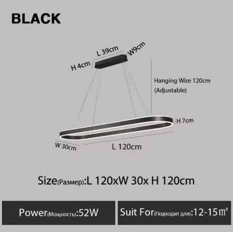 Black 120CM