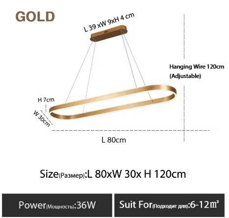 Gold 80CM