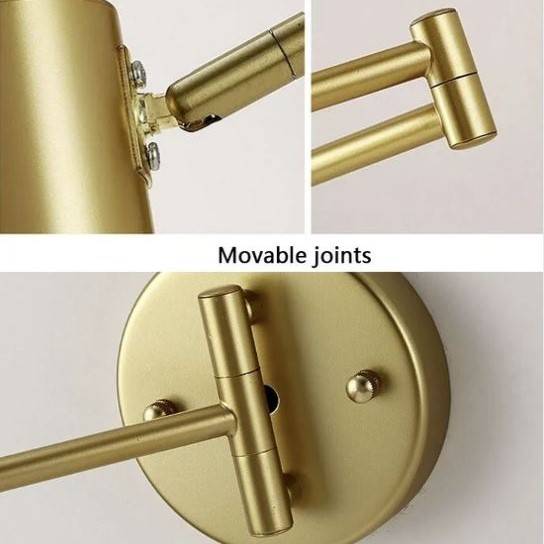 Adjustable Swing Arm LED Wall Lights Wall Lamps (Indoor)
