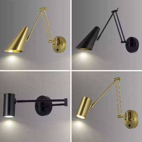 Adjustable Swing Arm LED Wall Lights Wall Lamps (Indoor)