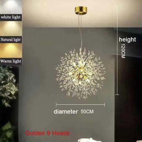 50cm round gold