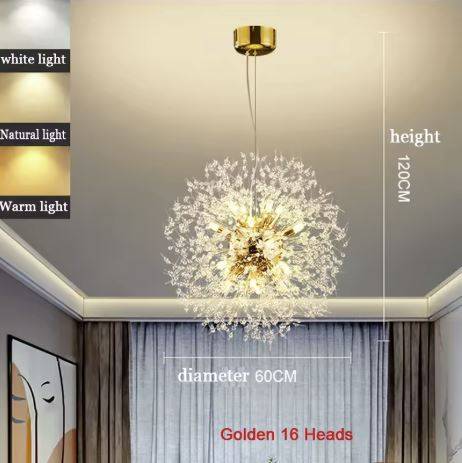 60cm round gold