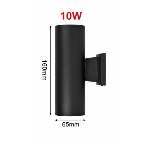 10W black