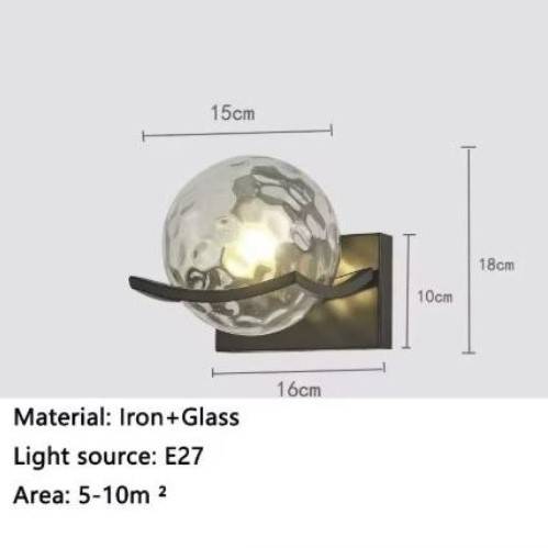 Clear Dimple Glass