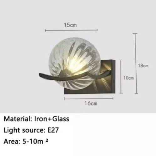 Clear Ribbed Glass
