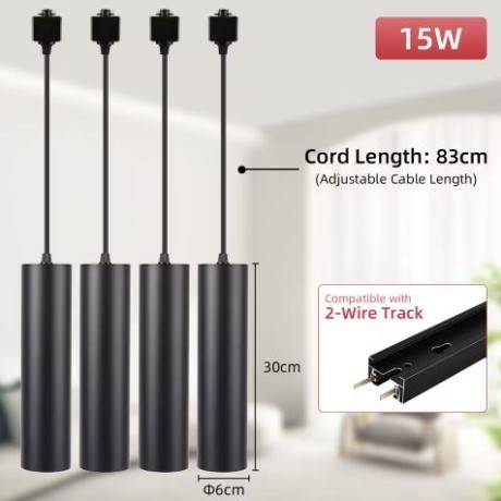 30cm (15W) 4PCS - No Rails