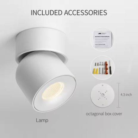 White (9W Dimmable)